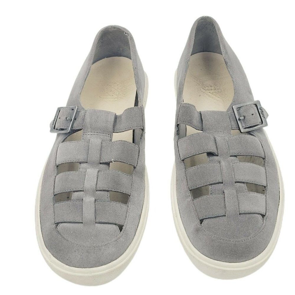 Naya Juniper Slip On Gray Suede Fashion Sneakers Size 8.5M